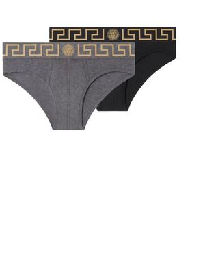 Versace Two-Pack Of Briefs - Gray
