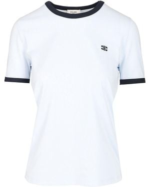 Celine 70's Triumph T-Shirt - White