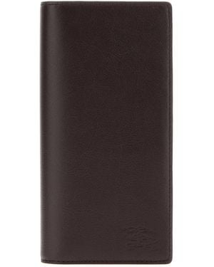 Burberry Chocolate Leather Wallet - Brown