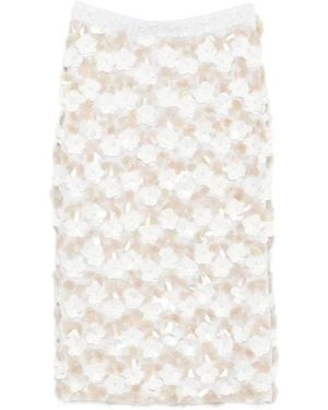 P.A.R.O.S.H. P.A.R.O..H. Skirt - White