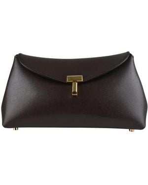 TOTEME Mini T-Lock Clutch - White