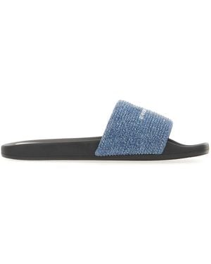 Alexander Wang Shoes Slippers - Blue
