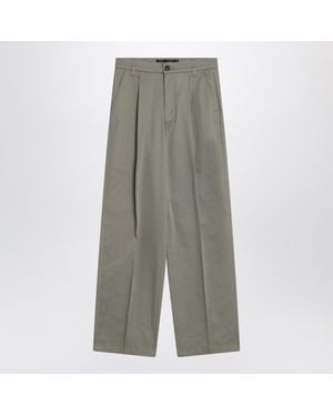 Department 5 Sage Cotton Pants - Gray