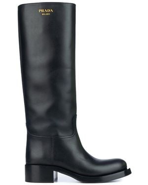 Prada Shoes Boots - Black