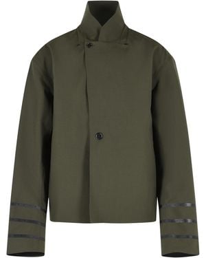 Coperni 'Technical' Wool Blend Jacket - Green