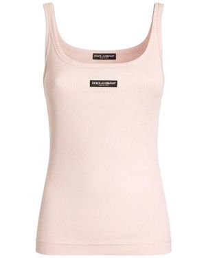 Dolce & Gabbana Dolce & Gabbana Tank Top - Pink