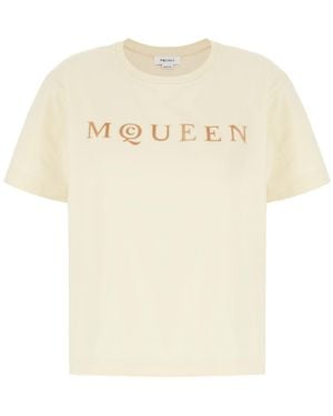 McQueen Clothing T-Shirt - Natural