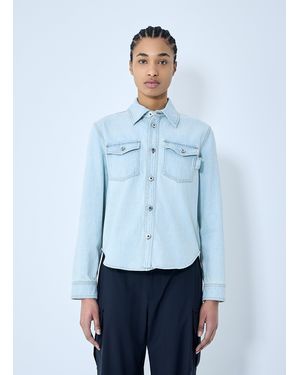 Bottega Veneta Extra Bleach Denim Shirt - Blue