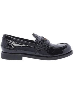 Miu Miu Penny Loafers - Blue