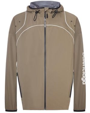 Balenciaga Techwear Zip-Up Jacket - Gray