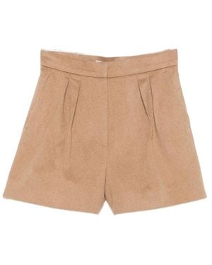 Max Mara Neutrals Shorts - Natural