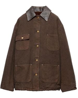 Prada Jackets - Brown