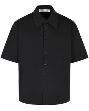 Séfr 'Waylon' Cotton Shirt - Black