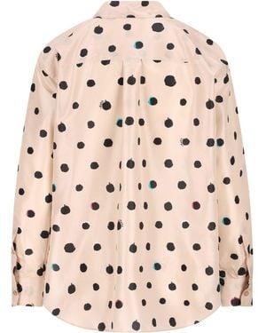 Fendi Polka Dot Shirt, Versatile And Comfortable Style - Natural