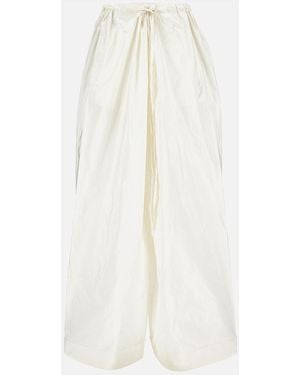 Daniela Gregis Tognon Wide Leg Pants - White