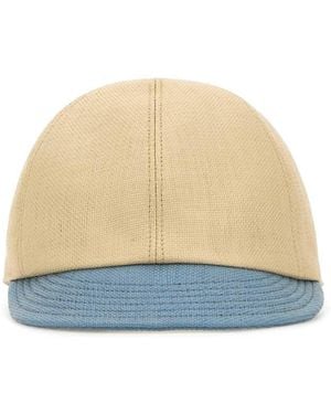 Prada Canvas Baseball Cap - Natural