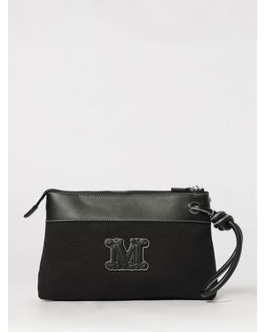 Max Mara Bchfrisia Clutch Bag - Black