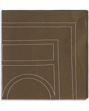 TOTEME Silk Scarf - Brown