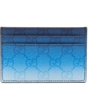 Gucci Credit Card Case - Blue