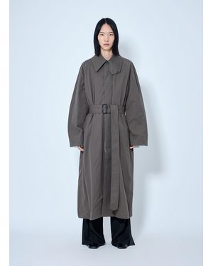 Phoebe Philo Big Trench Coat - Gray