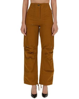 Rabanne Cotton Pants Choosh - Brown