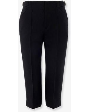 Chloé Wool Capri Pants - Blue