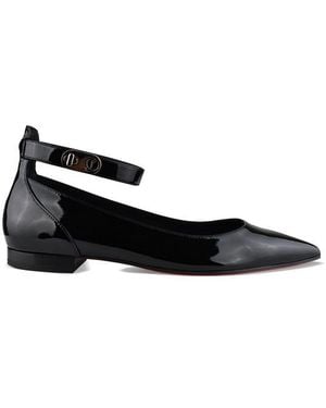 Christian Louboutin Ballerinas Lock - Black