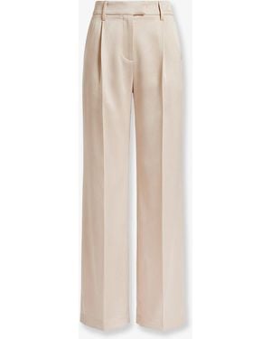 Brunello Cucinelli Silk Pants - White