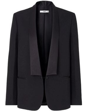 Fendi Grain De Poudre Blazer - Blue