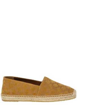 Celine Taillat Triomphe Suede Espadrilles - Brown
