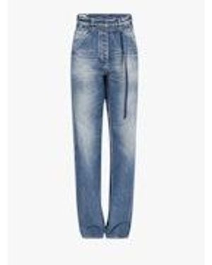 Dries Van Noten Pippaz Denim Pants - Blue