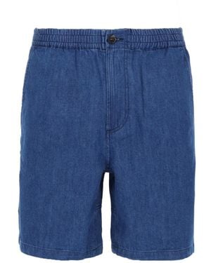 A.P.C. A. P.C. Classic Cotton Shorts - Blue