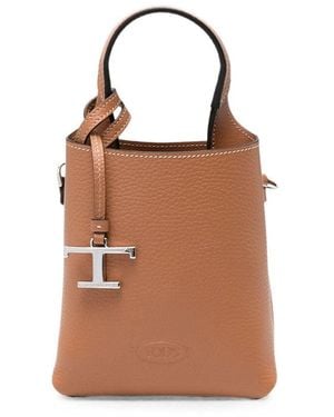 Tod's Florida Double Satchel Bag Bags - Brown