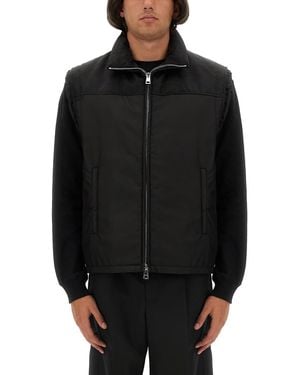 Gucci Nylon Gg Vest - Black