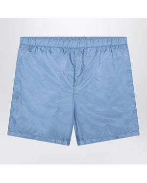 Prada Light Renylon Swim Shorts - Blue