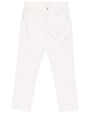 Brunello Cucinelli Dyed Pants - White