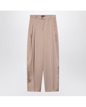 ANDAMANE Wide Greige Pants - Natural
