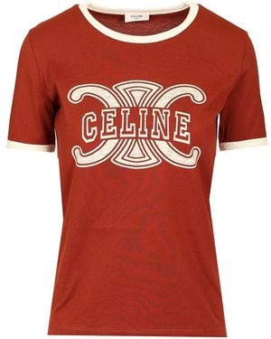 Celine 70's T-Shirt - Red