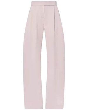 The Attico Wool Blend Taloired Pants - Pink