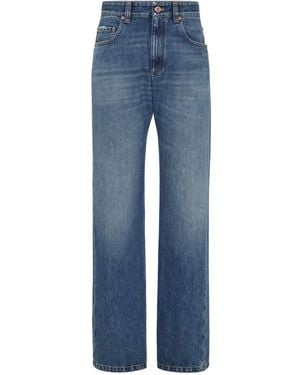 Brunello Cucinelli Cotton Jeans - Blue