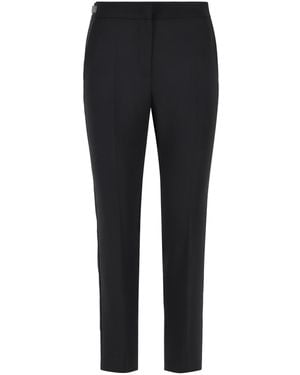 Max Mara 'Acino' Virgin Wool Pants - Blue