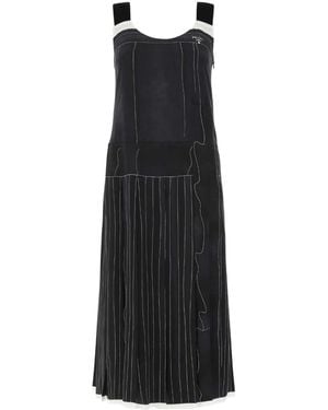 Prada Printed Silk Dress - Black