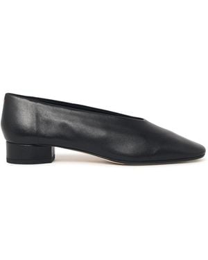 Aeyde 'Delia' Nappa Ballet Flats - Black