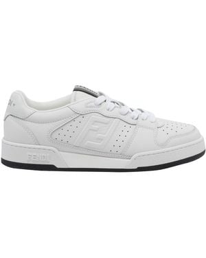 Fendi Match Sneakers - White