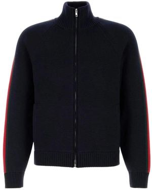 Gucci Long Sleeve Zip Jacket - Blue