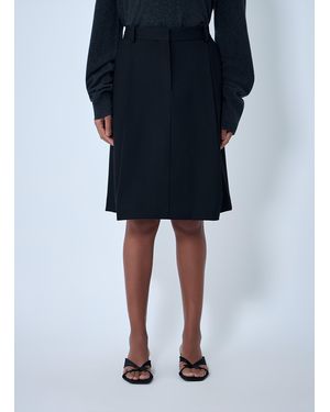 TOTEME Tailored Pleated Skirt - Black