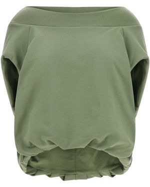 Dries Van Noten Cotton Sweatshirt - Green