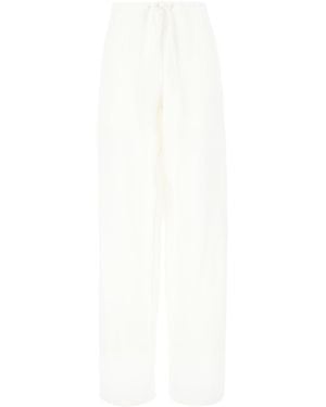 Ferragamo Clothing Pants - White