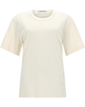 Lemaire Solid Crew Neck T-Shirt - White