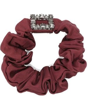 Roger Vivier Tres Vivier Scrunchie - Pink